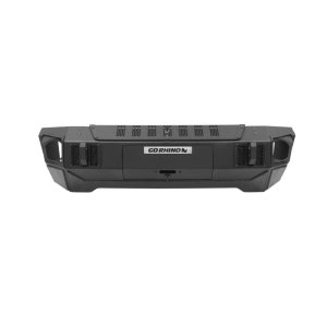Jeep Wrangler Bumper - Front - Go Rhino - Trallenge, Stubby, Winch Ready - Black - `07-`20